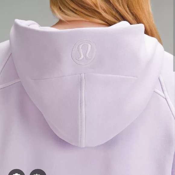 Lululemon Half Zip Hoodie Scuba Dye Purple Cosmo - Picture 2 of 8